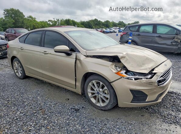 3FA6P0LU5KR119952 2019 FORD FUSION Beige Передня права чверть