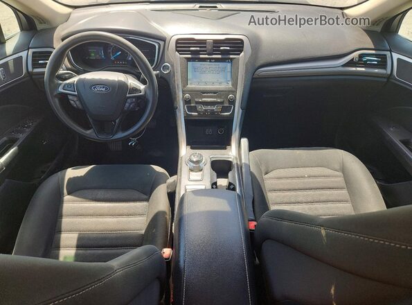 3FA6P0LU5KR143801 2019 FORD FUSION Черный Вид панели приборов