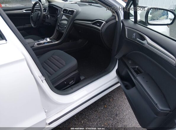 3FA6P0LU5KR149498 2019 FORD FUSION HYBRID Белый Вид салона спереди