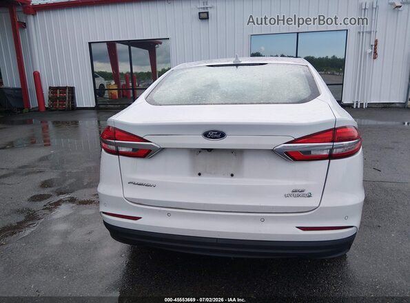 3FA6P0LU5KR149498 2019 FORD FUSION HYBRID Белый 