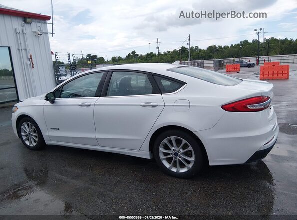 3FA6P0LU5KR149498 2019 FORD FUSION HYBRID Белый Панорамный вид салона 360°