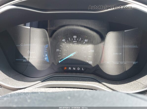 3FA6P0LU5KR258091 2019 FORD FUSION HYBRID Silver Հետևի նստատեղերի տեսք