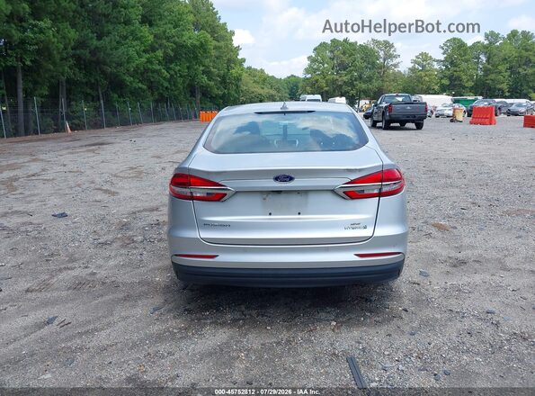 3FA6P0LU5KR258091 2019 FORD FUSION HYBRID Silver 