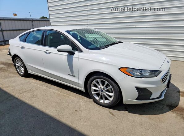 3FA6P0LU5KR263968 2019 FORD FUSION White Delantero derecho