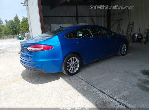 3FA6P0LU5LR201696 2020 FORD FUSION Blue უკანა მარჯვენა
