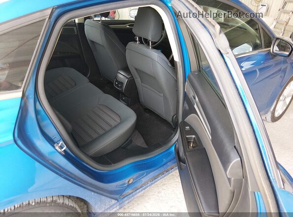 3FA6P0LU5LR201696 2020 FORD FUSION Blue VIN კოდის სტიკერის ხედი