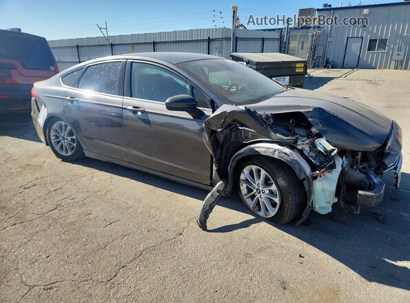 3FA6P0LU5LR258772 2020 FORD FUSION Gray Передня права чверть