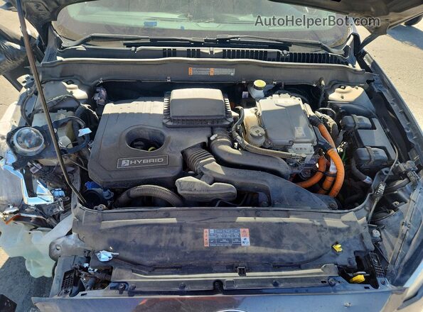 3FA6P0LU5LR258772 2020 FORD FUSION Gray Вид задньої частини салону