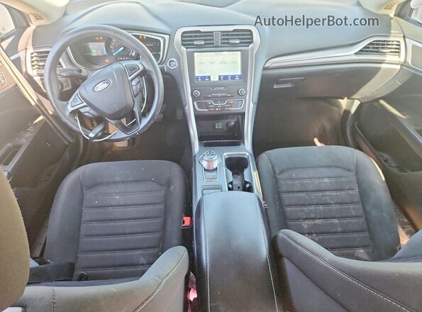 3FA6P0LU5LR258772 2020 FORD FUSION Gray Вид панелі приладів