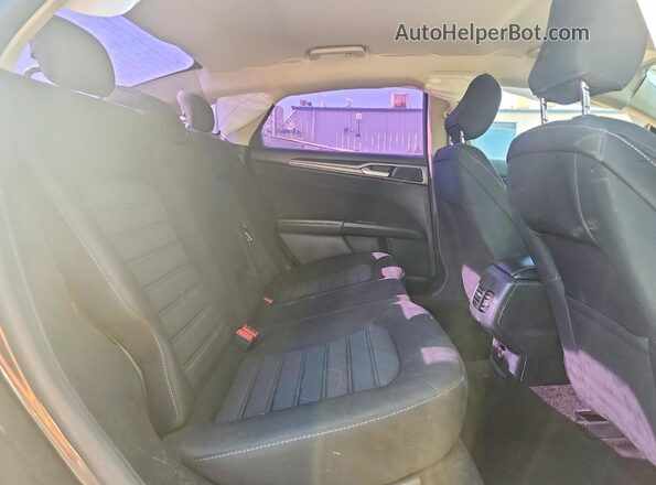 3FA6P0LU5LR258772 2020 FORD FUSION Gray Вид задніх сидінь