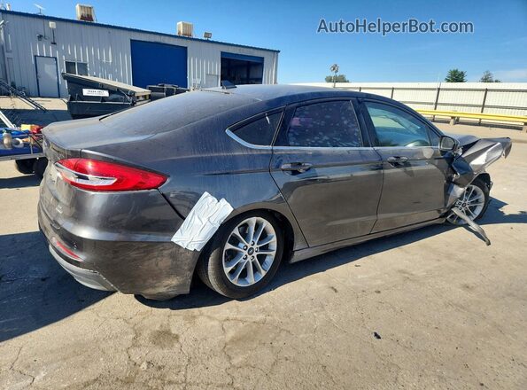 3FA6P0LU5LR258772 2020 FORD FUSION Gray Задня права чверть