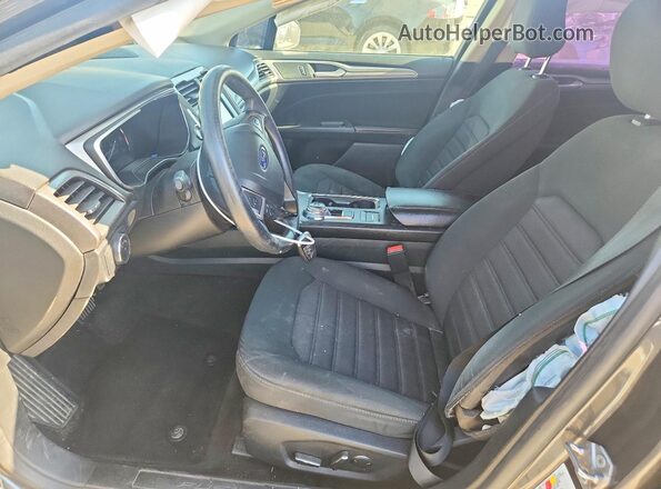 3FA6P0LU5LR258772 2020 FORD FUSION Gray Вид салону спереду