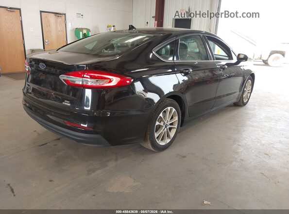 3FA6P0LU5LR262255 2020 FORD FUSION Black Tył prawy