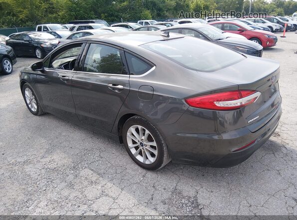3FA6P0LU5LR264197 2020 FORD FUSION Gray Rear left