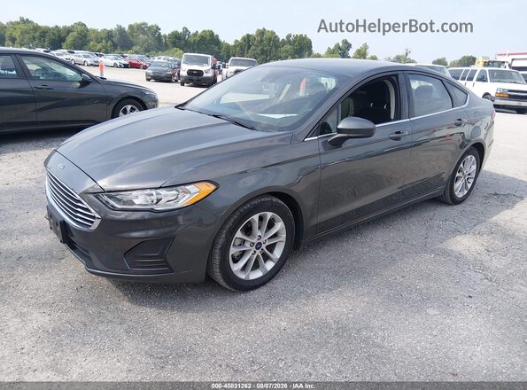 3FA6P0LU5LR264197 2020 FORD FUSION Gray Front left
