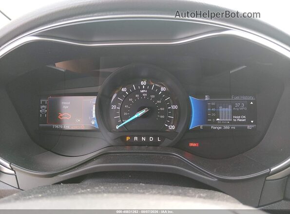 3FA6P0LU5LR264197 2020 FORD FUSION Gray Rear seats view