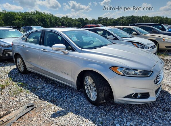 3FA6P0LU6GR130773 2016 FORD FUSION Silver Delantero derecho