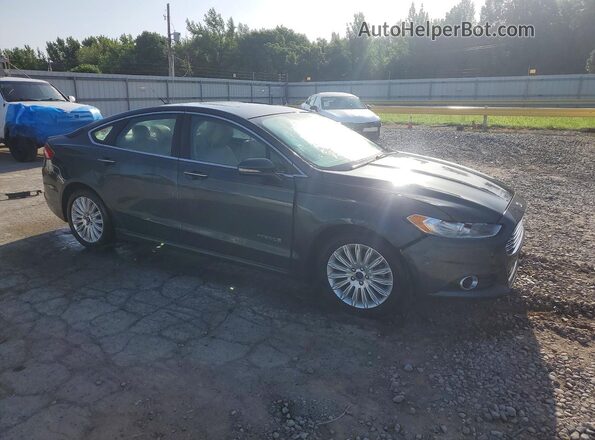 3FA6P0LU6GR155138 2016 FORD FUSION Gray Delantero derecho