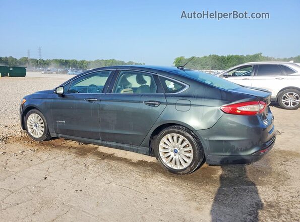 3FA6P0LU6GR155138 2016 FORD FUSION Gray Trasero izquierdo