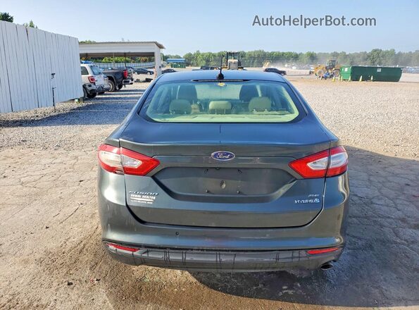 3FA6P0LU6GR155138 2016 FORD FUSION Gray Vista trasera