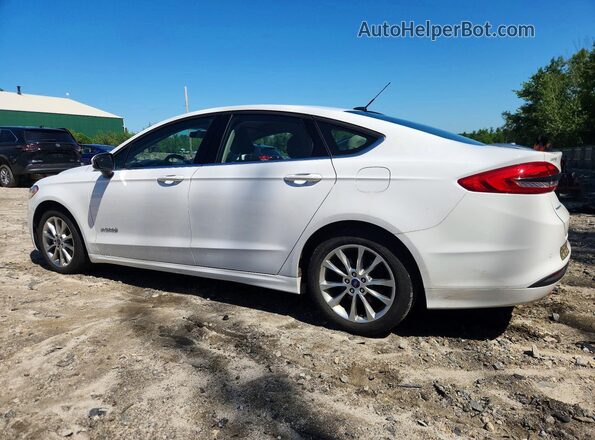 3FA6P0LU6HR261932 2017 FORD FUSION White Trasero izquierdo