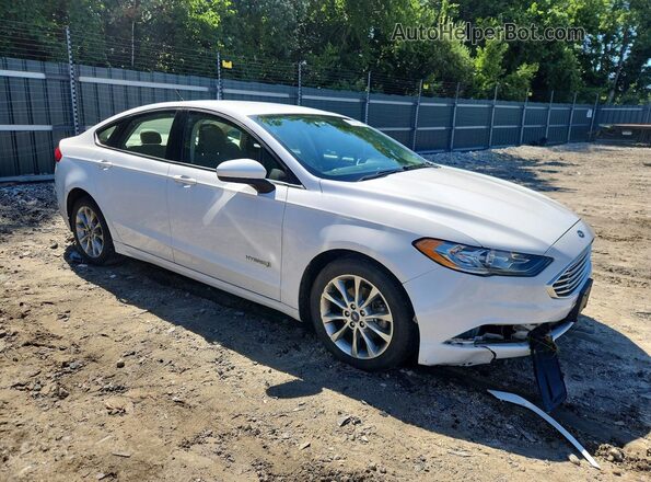 3FA6P0LU6HR261932 2017 FORD FUSION White Delantero derecho