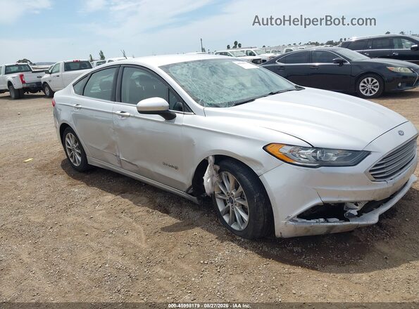 3FA6P0LU6HR325919 2017 FORD FUSION HYBRID Silver 