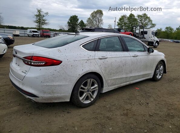 3FA6P0LU6JR118744 2018 FORD FUSION White Rear right