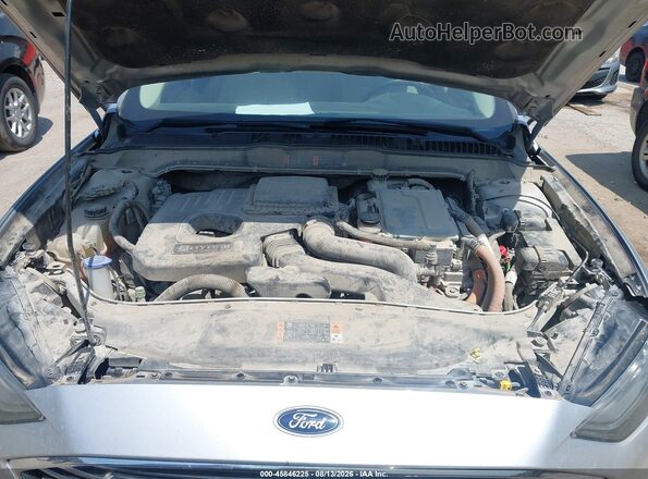 3FA6P0LU6JR147418 2018 FORD FUSION HYBRID Silver უკანა ხედი