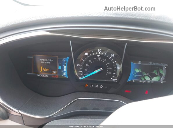 3FA6P0LU6JR147418 2018 FORD FUSION HYBRID Silver უკანა სავარძლების ხედი