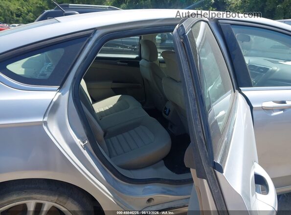 3FA6P0LU6JR147418 2018 FORD FUSION HYBRID Silver VIN კოდის სტიკერის ხედი