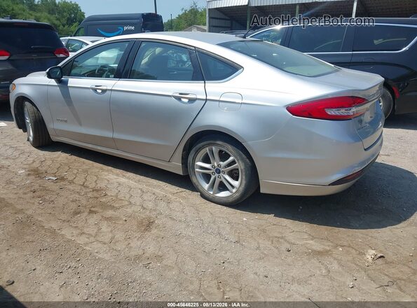 3FA6P0LU6JR147418 2018 FORD FUSION HYBRID Silver უკანა მარცხენა