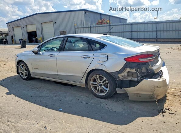 3FA6P0LU6JR161920 2018 FORD FUSION Silver Tył lewy
