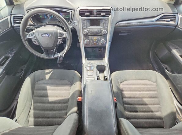 3FA6P0LU6JR173050 2018 FORD FUSION Silver Dashboard view