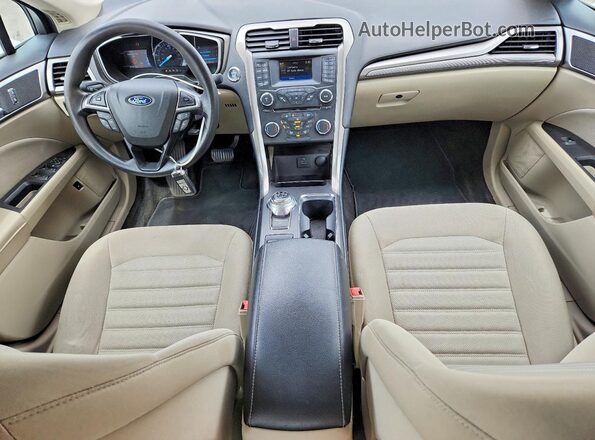 3FA6P0LU6JR261287 2018 FORD FUSION White წინა პანელის ხედი
