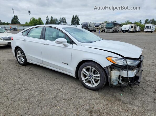 3FA6P0LU6JR261287 2018 FORD FUSION White წინა მარჯვენა