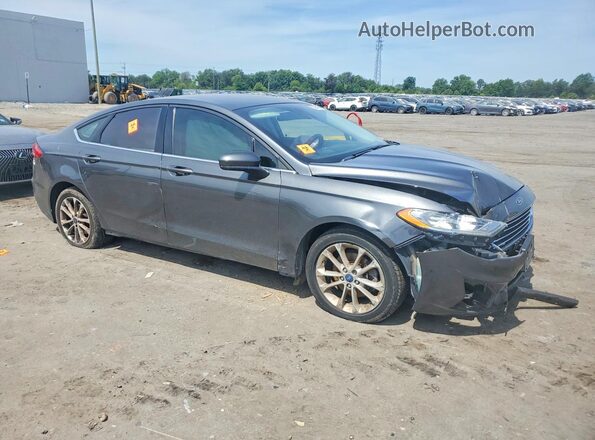 3FA6P0LU6KR117997 2019 FORD FUSION Gray Передня права чверть