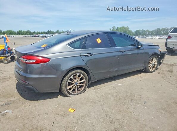 3FA6P0LU6KR117997 2019 FORD FUSION Gray Задня права чверть