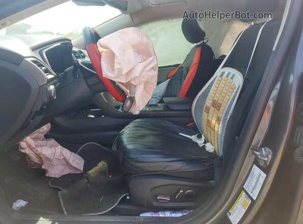 3FA6P0LU6KR117997 2019 FORD FUSION Gray Вид салону спереду
