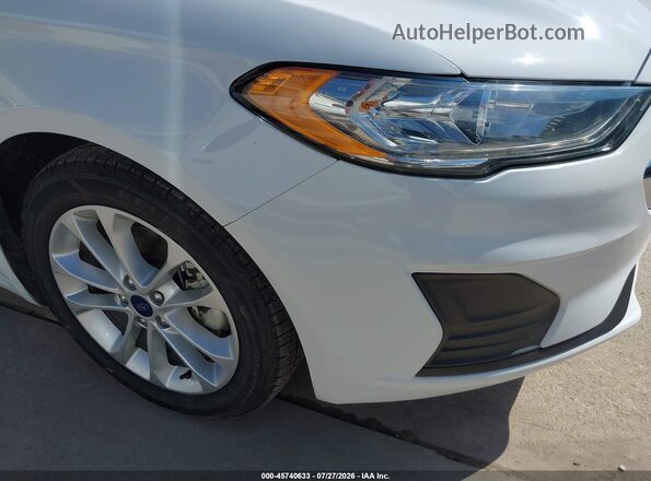 3FA6P0LU6KR211166 2019 FORD FUSION HYBRID White Widok z przodu