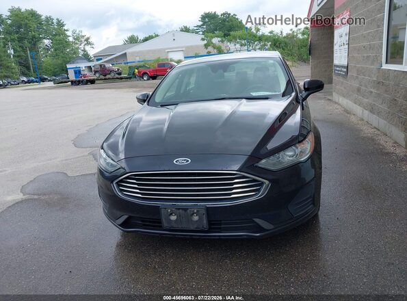 3FA6P0LU6KR226945 2019 FORD FUSION HYBRID Black Widok zestawu wskaźników