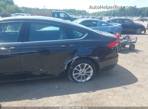 3FA6P0LU6KR262148 2019 FORD FUSION HYBRID Black Вид спереду