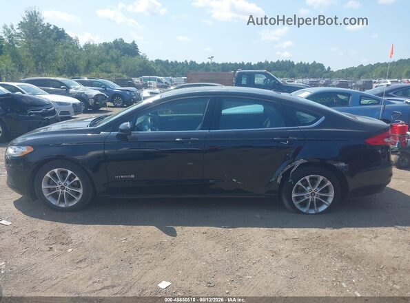 3FA6P0LU6KR262148 2019 FORD FUSION HYBRID Black Панорамний вид салону 360°