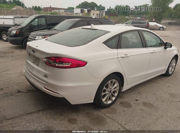 3FA6P0LU6LR119251 2020 FORD FUSION Белый Задняя правая четверть