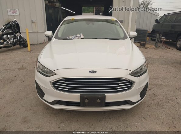 3FA6P0LU6LR119251 2020 FORD FUSION Белый Вид щитка приборов