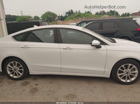 3FA6P0LU6LR119251 2020 FORD FUSION Белый Вид задней части салона