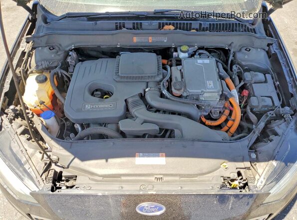 3FA6P0LU6LR191700 2020 FORD FUSION Black Widok wnętrza z tyłu