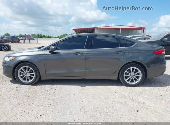 3FA6P0LU6LR196976 2020 FORD FUSION Gray Widok wnętrza 360 stopni