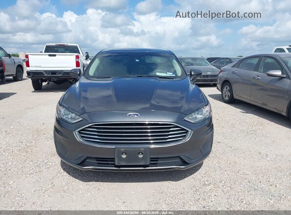 3FA6P0LU6LR196976 2020 FORD FUSION Gray Widok zestawu wskaźników