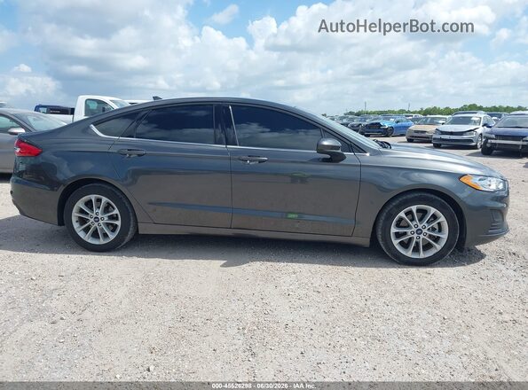3FA6P0LU6LR196976 2020 FORD FUSION Gray Widok wnętrza z tyłu